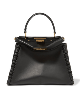 Fendi Peekaboo whipstitched handbag from Net A Porter