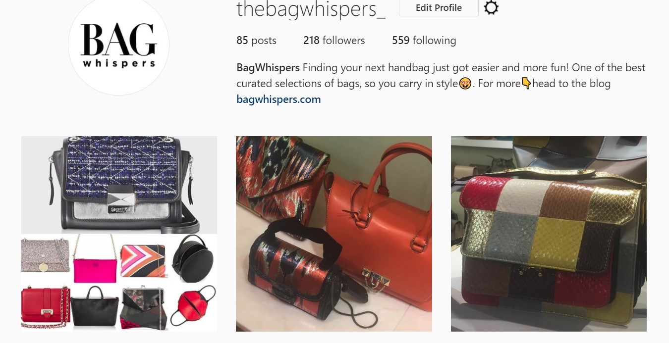 5 favourite bags from instagram for London Fashion Week