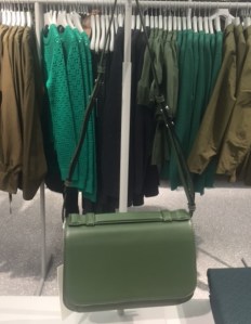 Leather shoulder bag at Arket