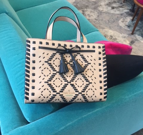 Hayes Street woven Isobel bag