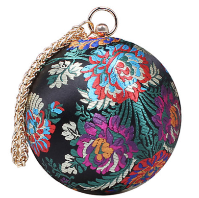 Carvela multicolour circular guide clutch bag