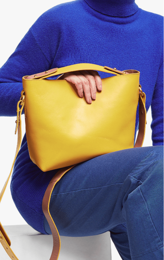 John Lewis Paige Leathe Mini Top Handle Bag