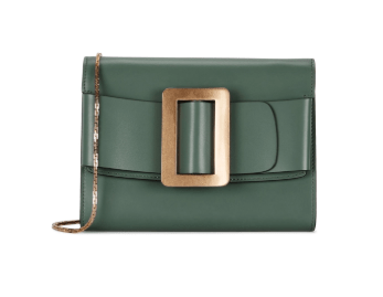 Boyy gree leather bag