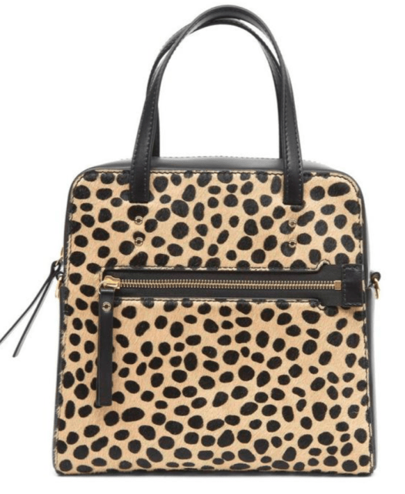 Joseph Leopard Pony Ryder tote bag