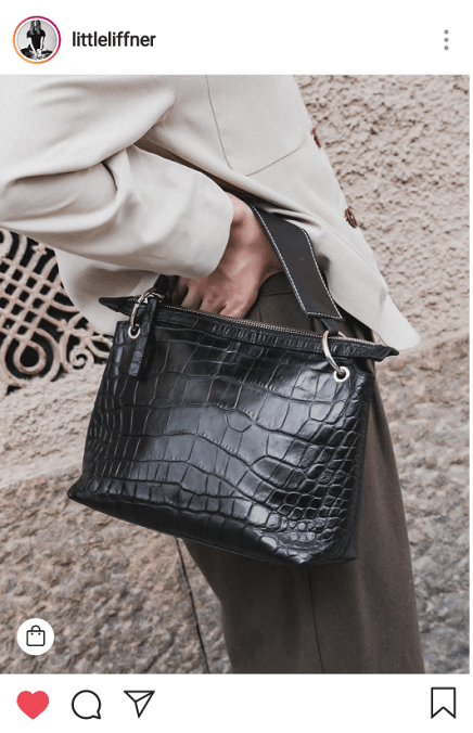 The croc effect - the bag to take you from winter to spring