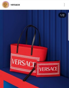 Designer bags with logo branding