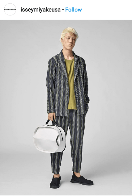 Men's designer bag brands on instagram