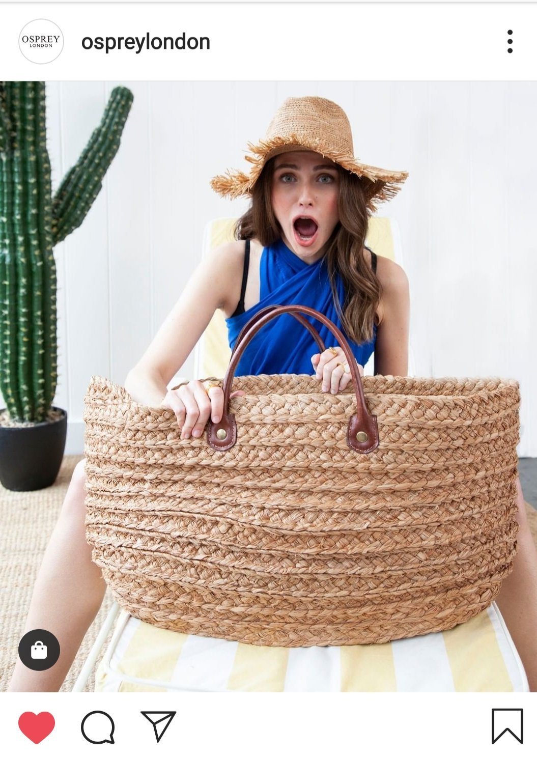 Osprey London oversized tote bag