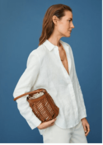 Woven fashion bags for summer