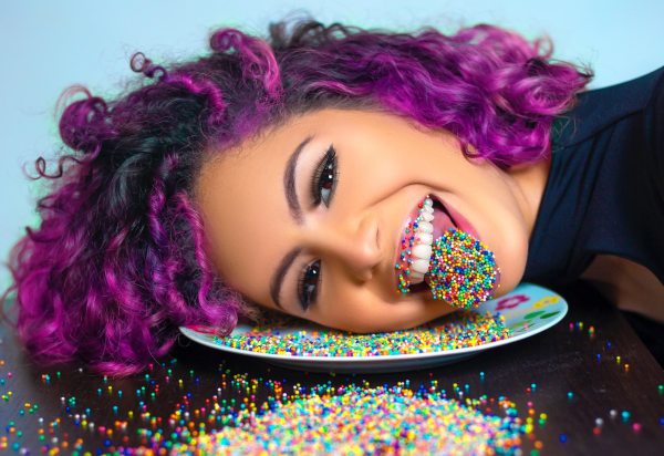 Budget and designer bags of colour