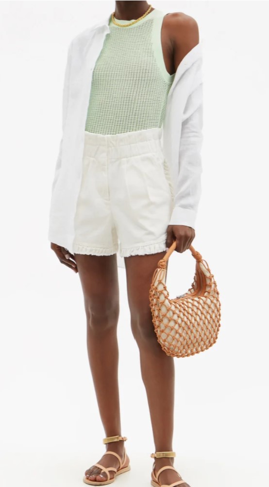 Staud Luna string shoulder bag