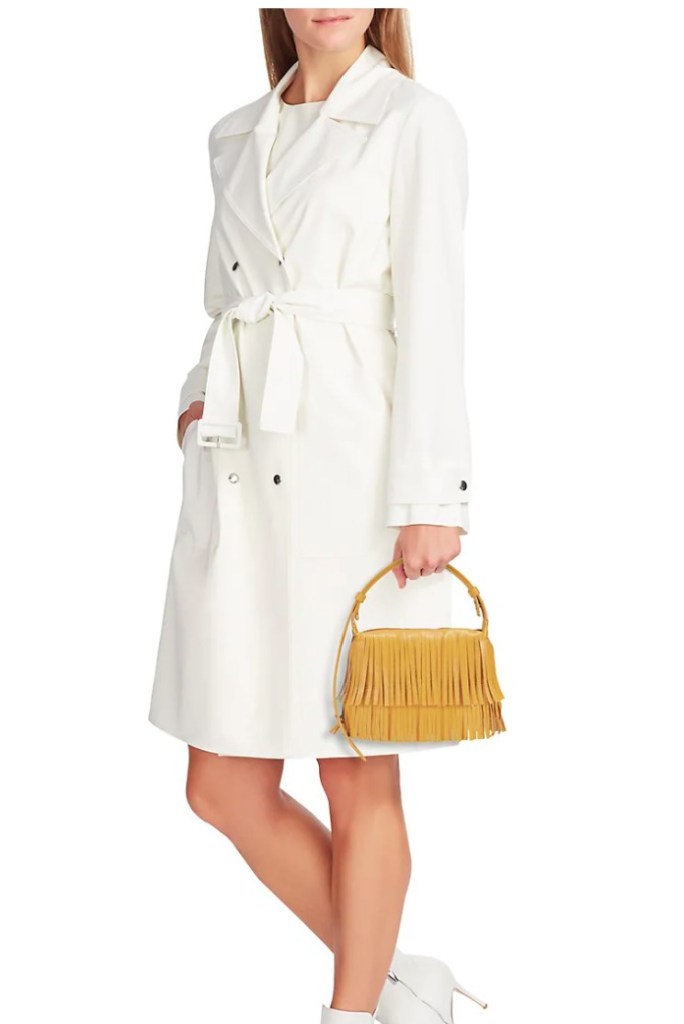 Vegan leather shoulder bag