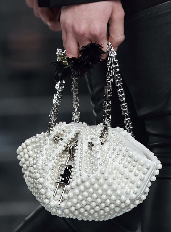 AW 2022 bag trends - studs and beads